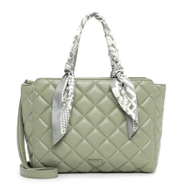 Emily & Noah Pistacie Håndtaske – Stilfuld og hurtig levering!