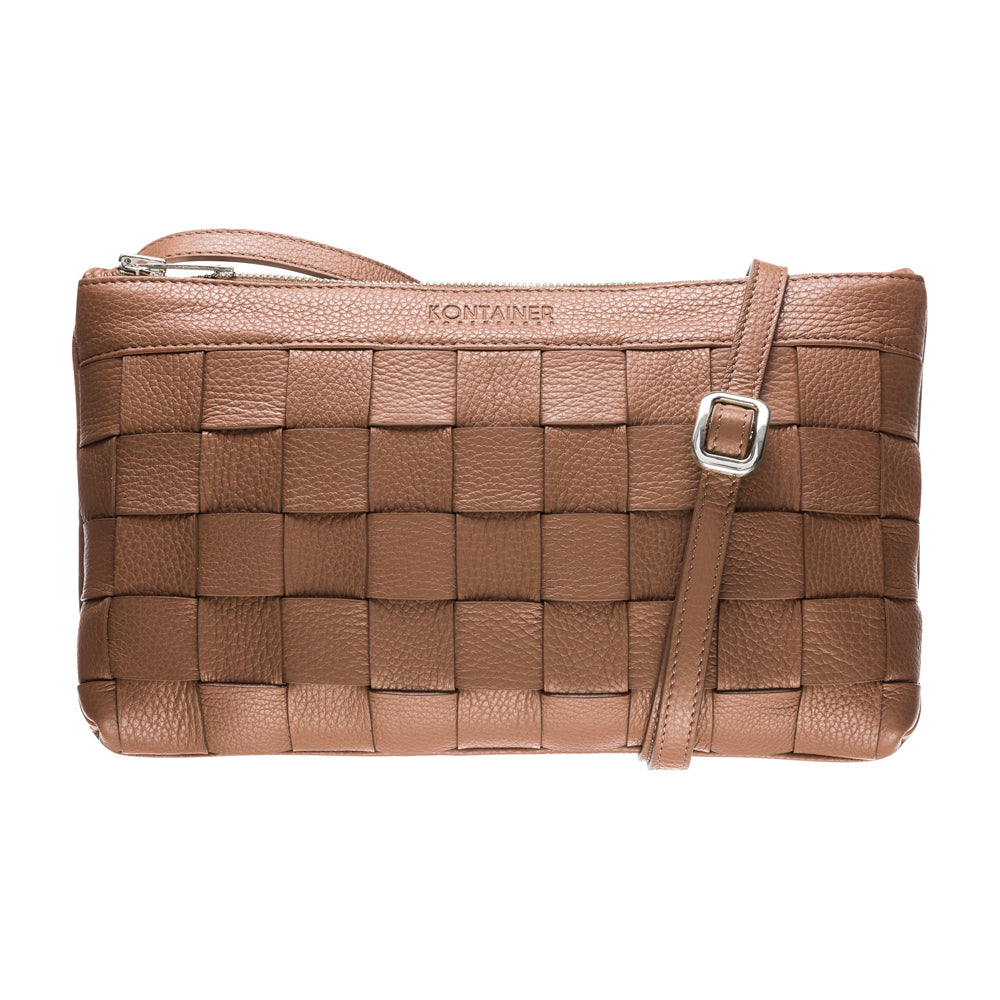 Elegant Brun Skuldertaske – Stilfuld og Bæredygtig Design