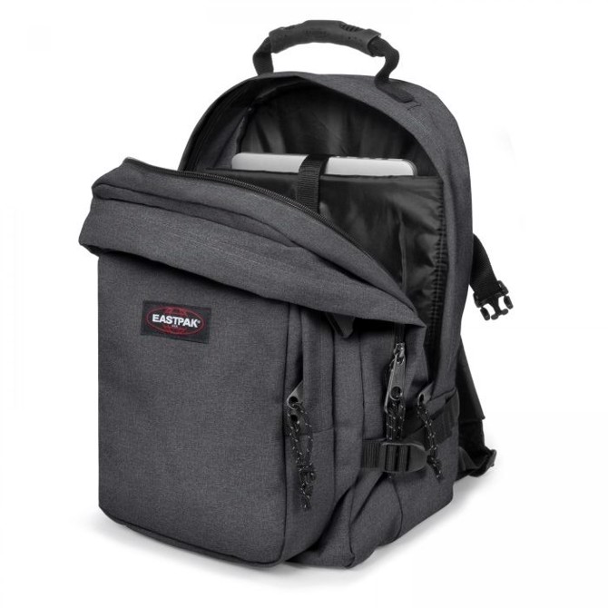 Eastpak Provider Rygsæk 33L - Sort Denim Tilbud!