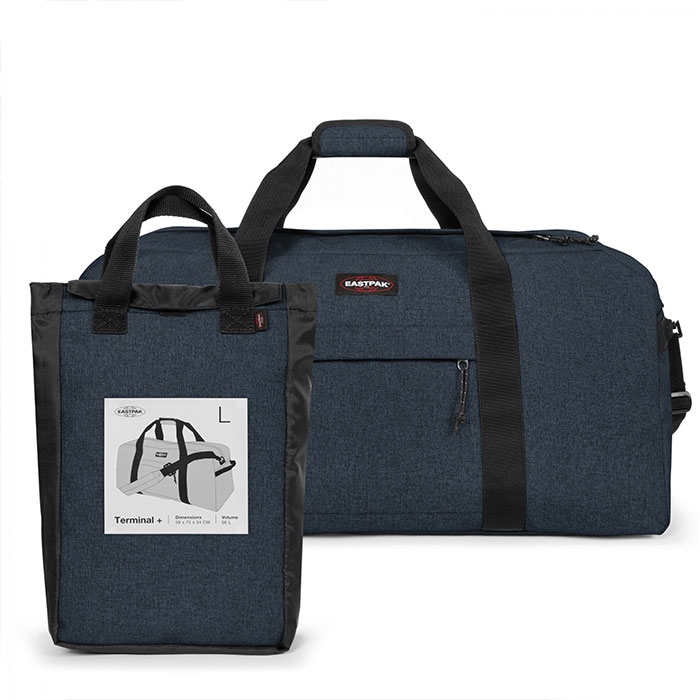 Eastpak Terminal Duffeltaske 96L i Triple Denim