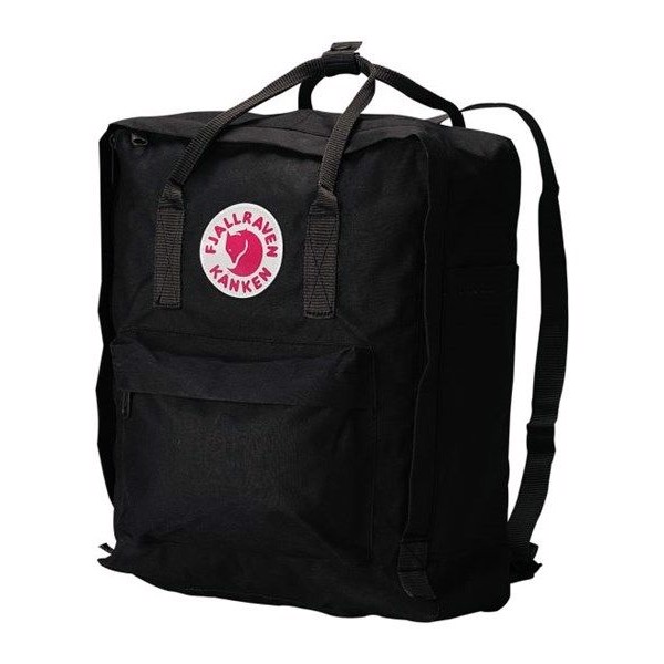 Fjällräven Kånken Rygsæk - Sort Skoletaske Tilbud!