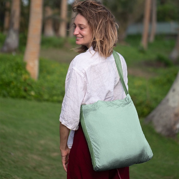 Ticket Til Eco Bag Stor 30L - Mint Jade Grøn Hverdagstaske