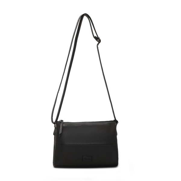 Duffy Skuldertaske i Sort Kunstlæder – Uovertruffen Tilbud!