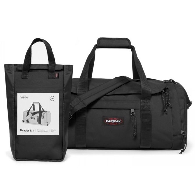 Eastpak Reader S Duffeltaske 40L - Sort Supertilbud!
