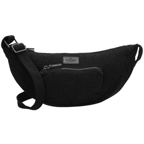 Charm London Valley Crossbody Bumbag S - Trendy Sort Taske