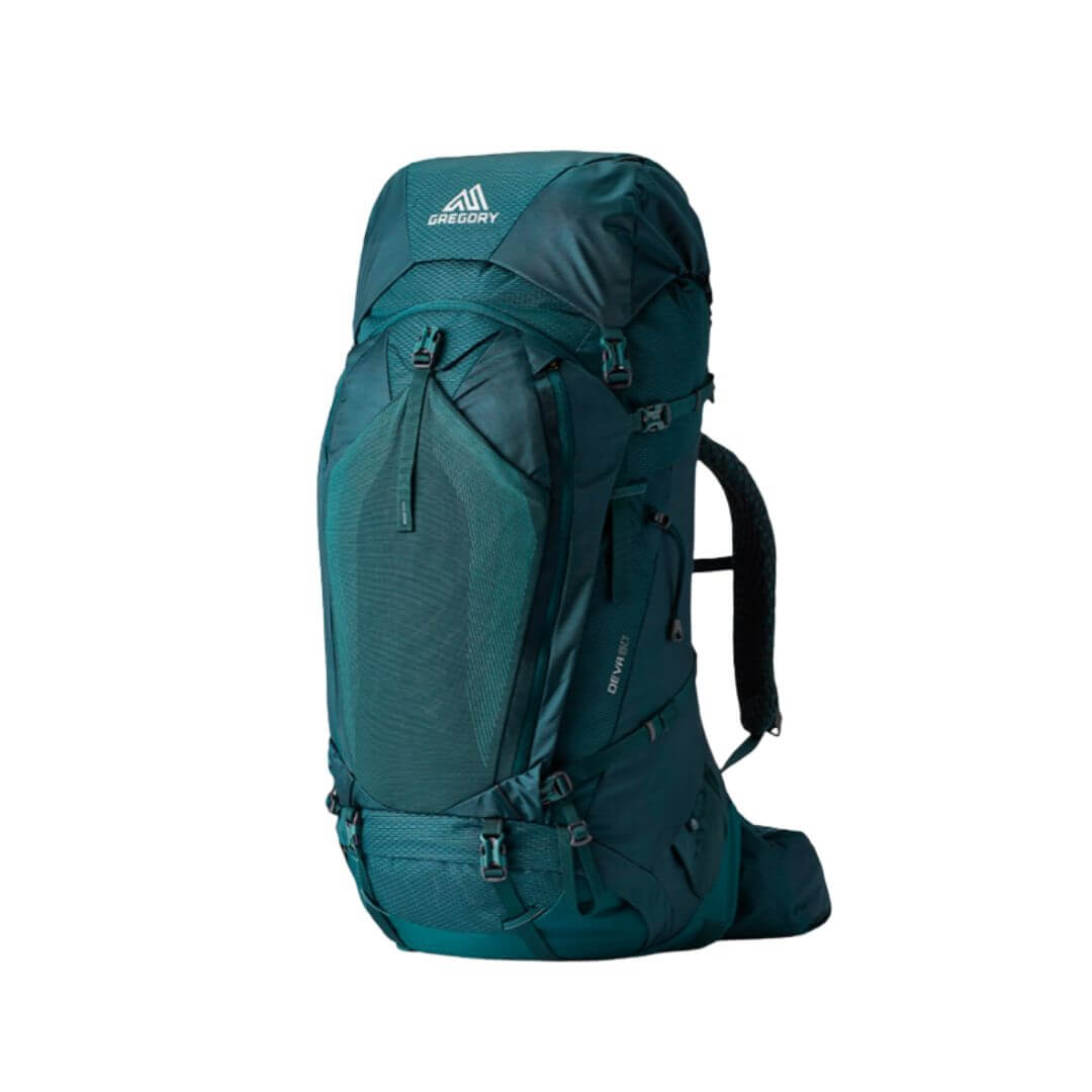 Gregory Deva 60L Kvinderygsæk – Grøn på udsalg!