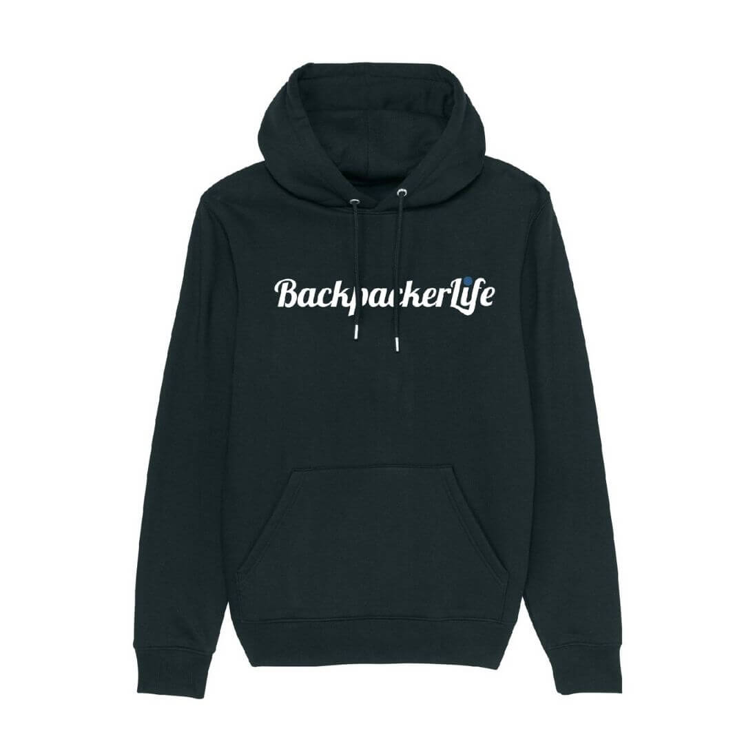 Økologisk Sort Trøje – Bæredygtig Stil til Backpackere