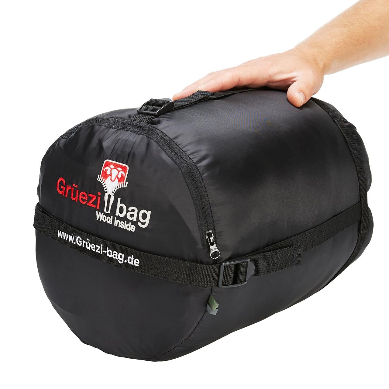 Gr?ezi Bag Biopod Wolle Survival Grøn Greenery Personlængde 185 Cm