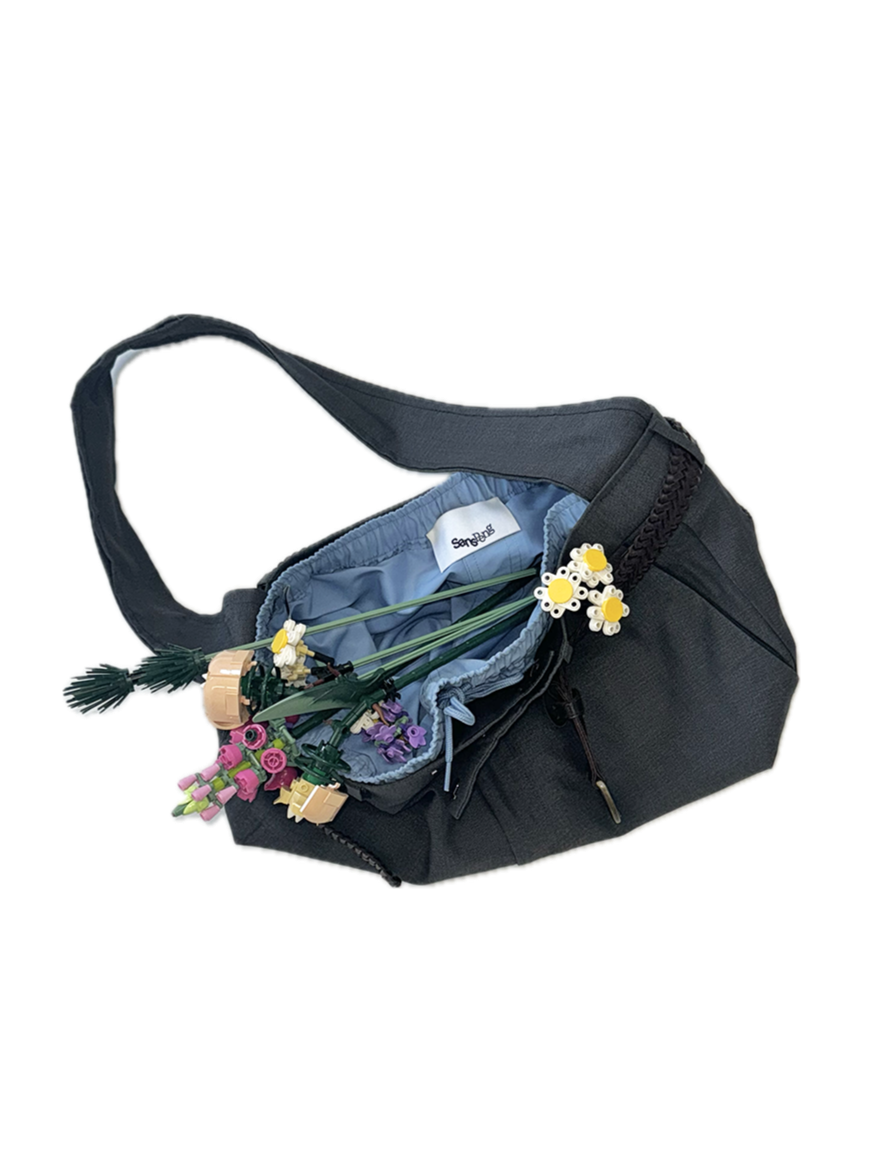 Upcy Trouser Bag Grey-blue