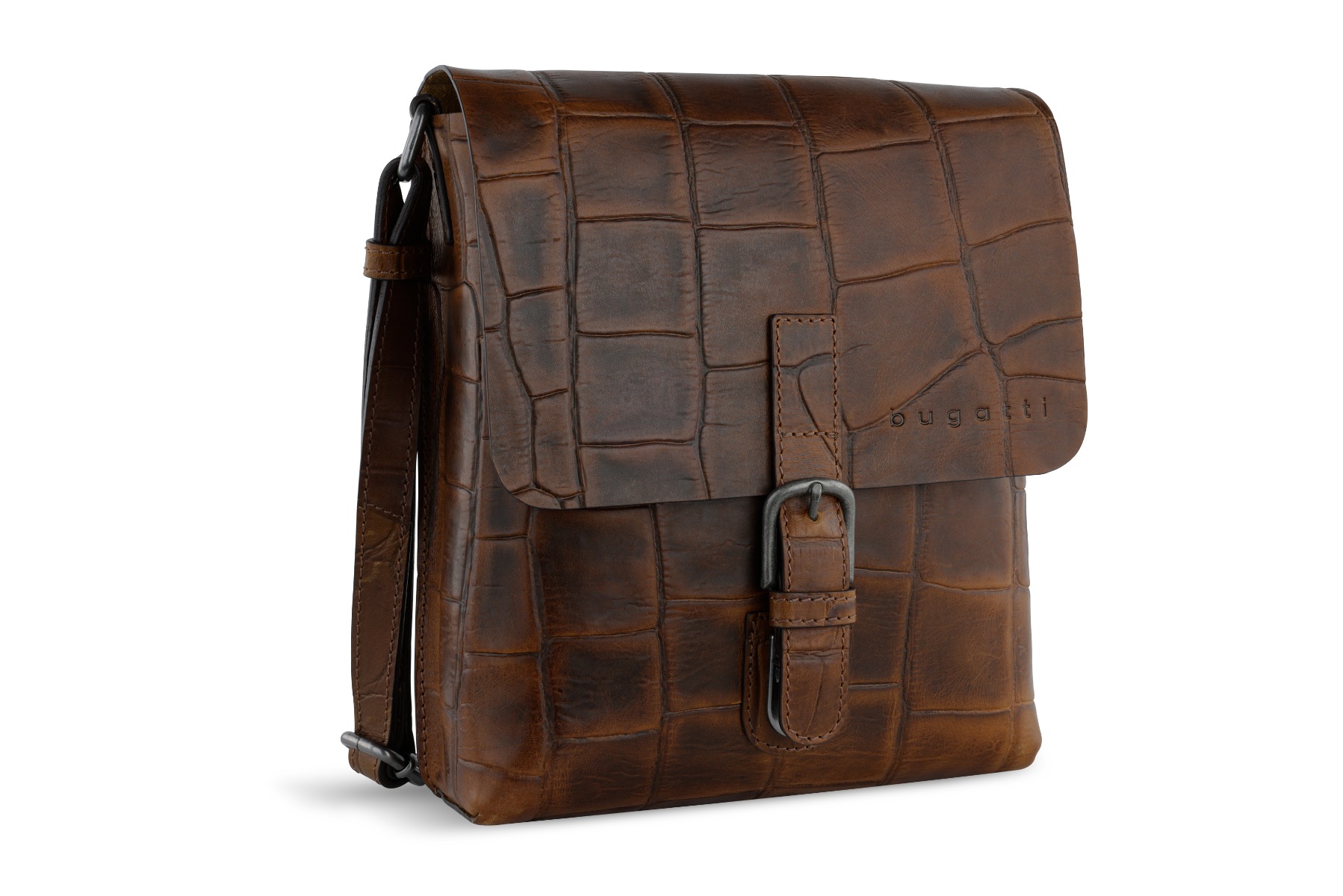Bugatti Shoulder Bag Nevio Cognac