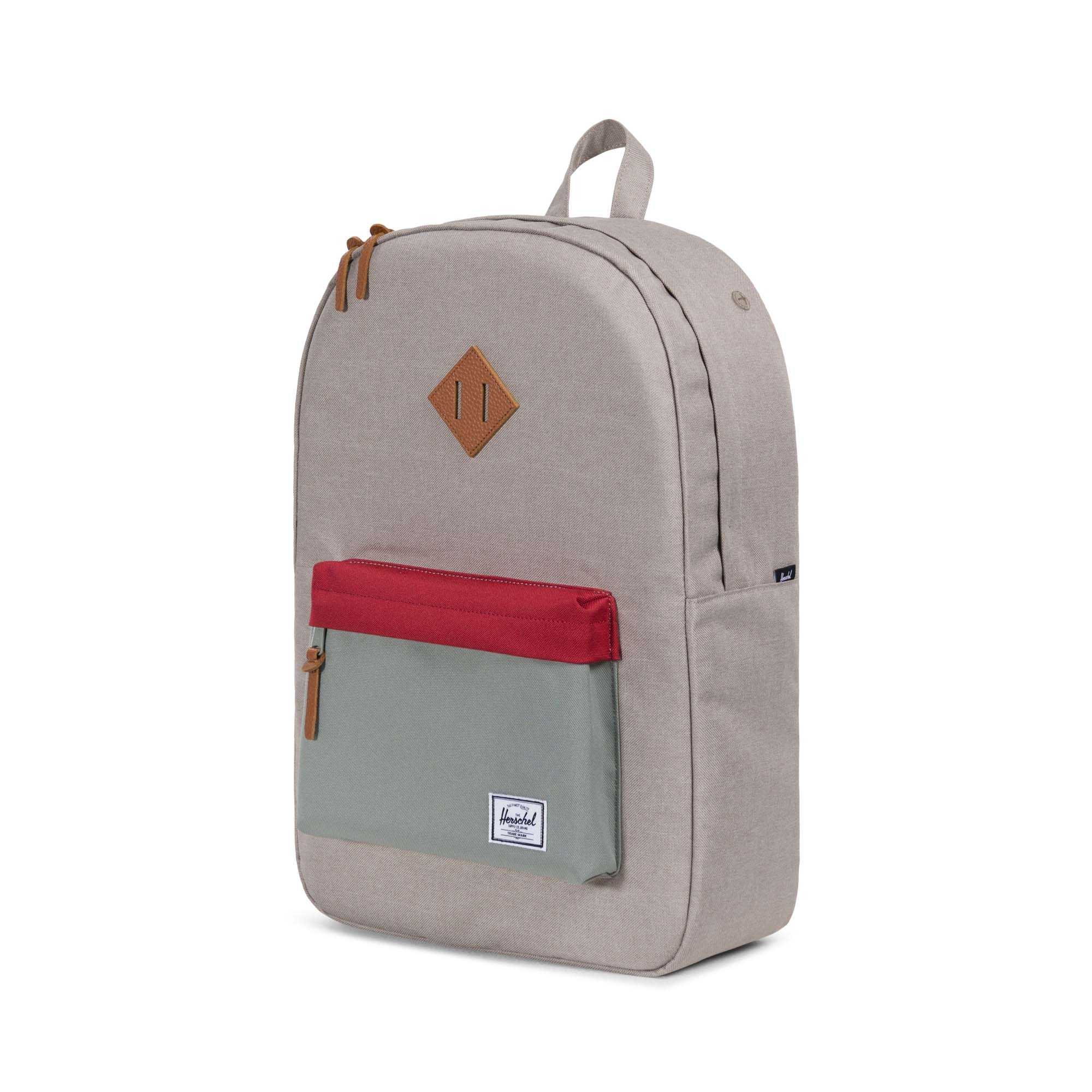 Herschel Heritage Rygsæk Light Khaki Crosshatch Shadow 215l
