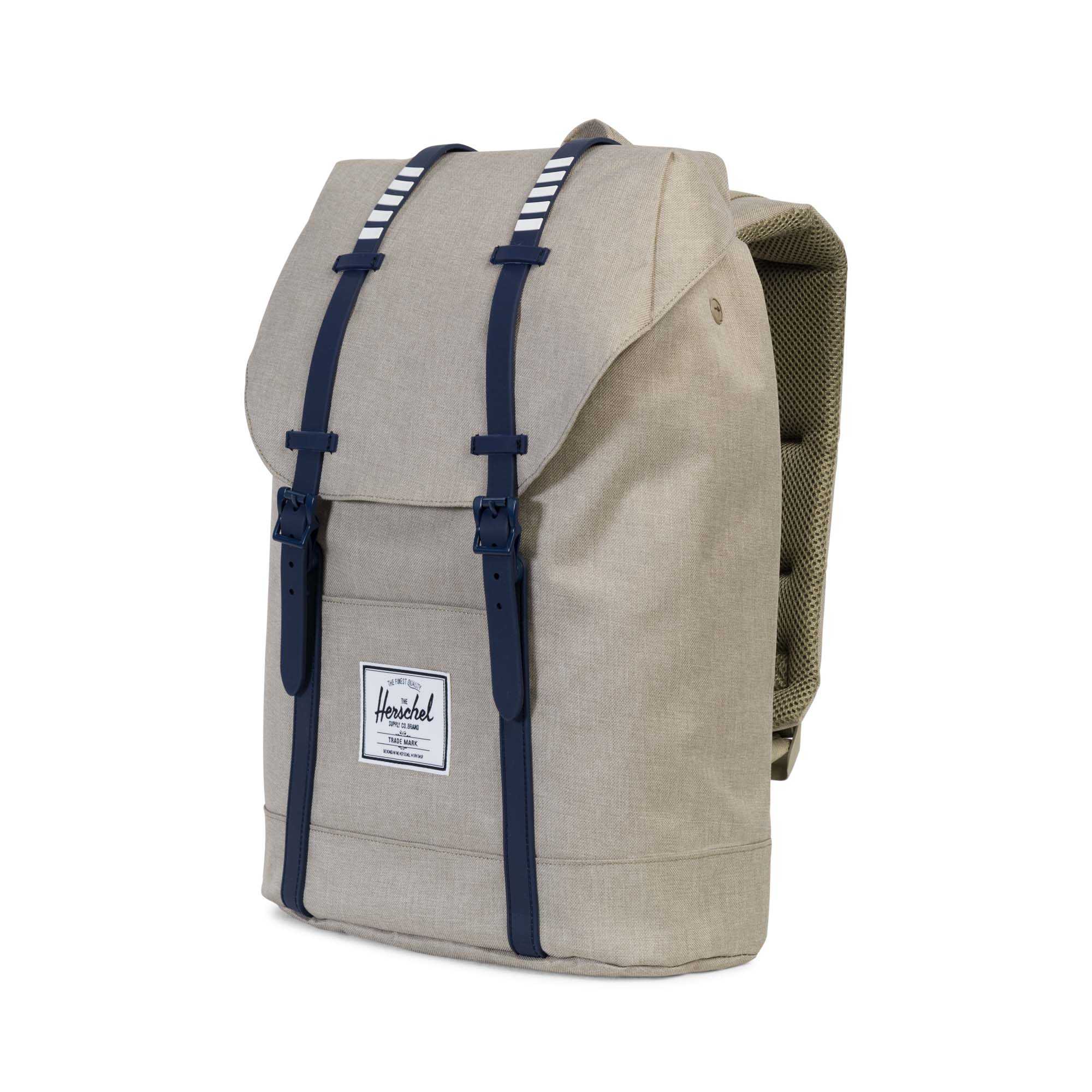 Herschel Retreat Rygsæk 195l Khaki Crosshatch