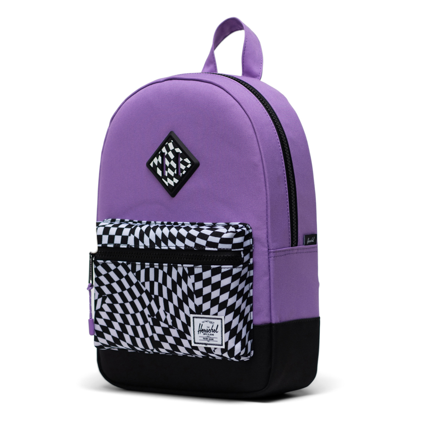Herschel Heritage Rygsæk Kids Warp Checkamethyst Orchid