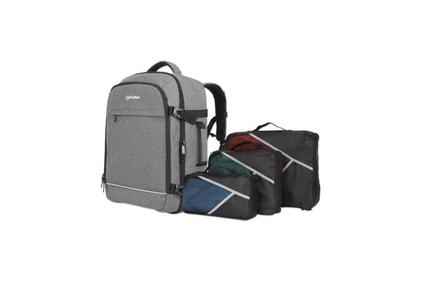 Manhattan 440370 Taske Og Etui Til Laptop 439 Cm 173 Rygsæk Grå