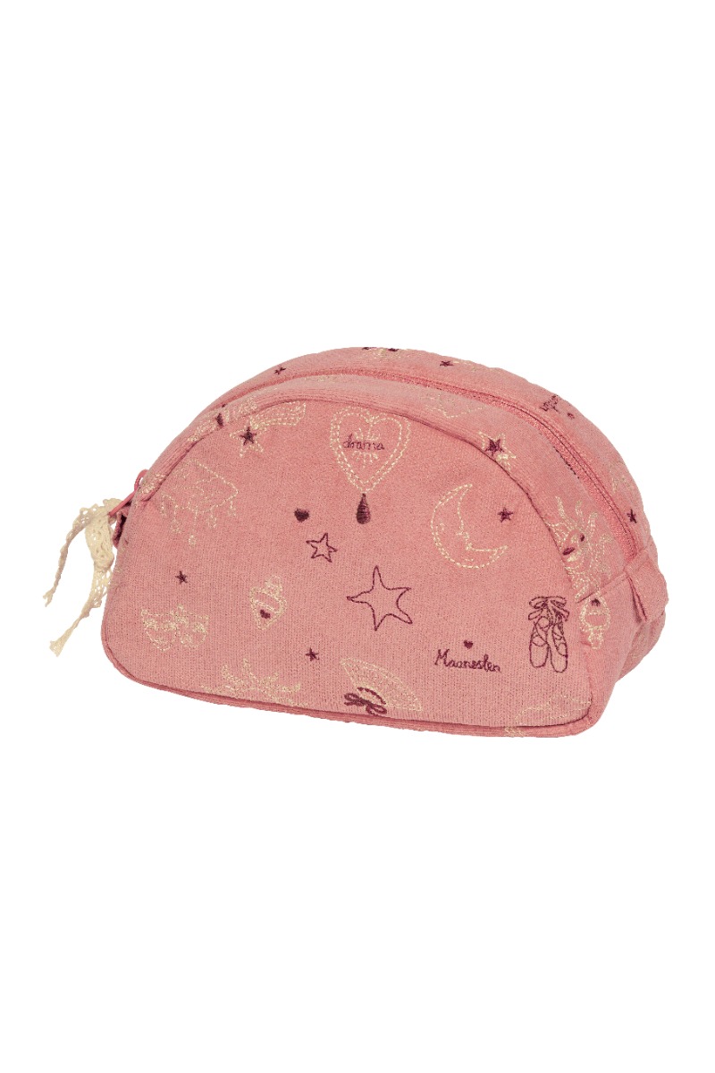Maanesten - Toilettaske - Makeup Bag Medium - Pink Theatre Magic Pink