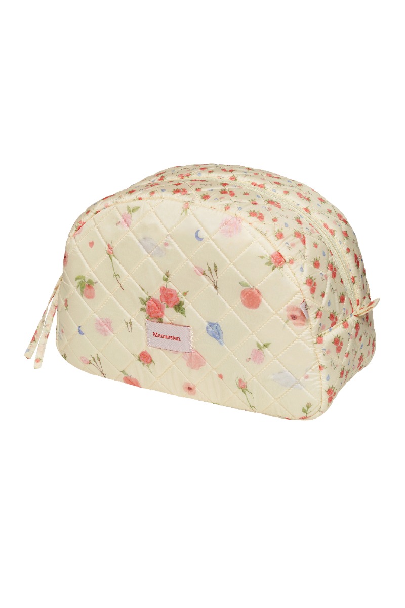 Maanesten - Toilettaske - Makeup Bag Big - Roses And Shells