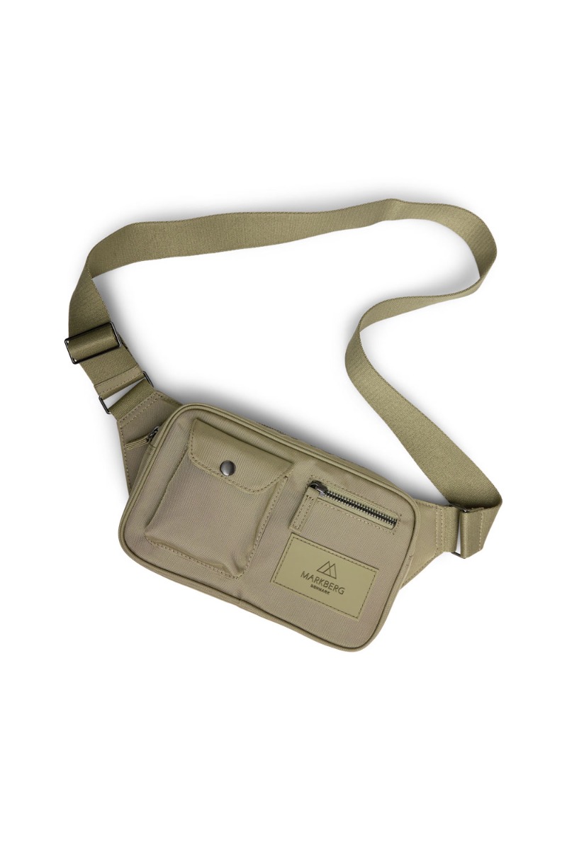 Markberg - Taske - Darlambg Bum Bag Monochrome - Khaki