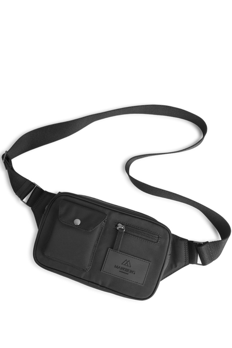 Markberg - Taske - Darlambg Bum Bag - Monochrome Black