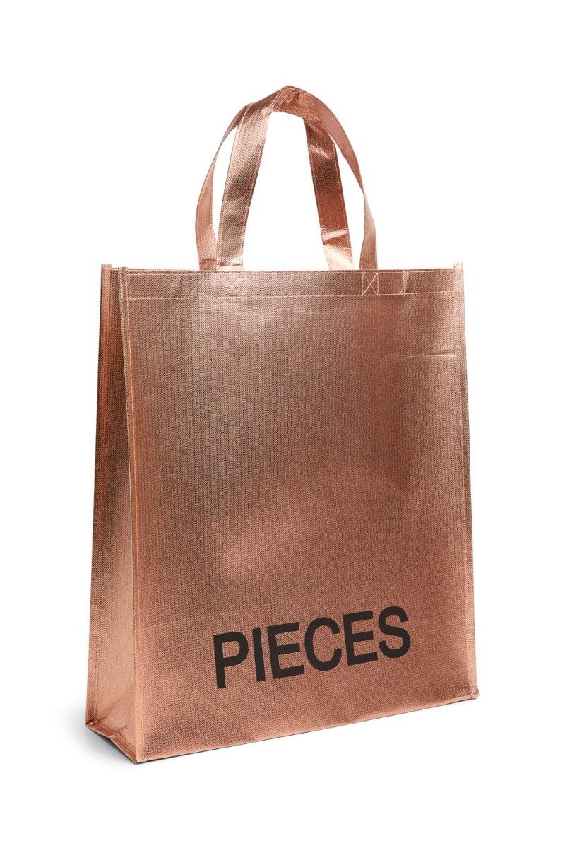 Pieces - Taske - Pc Nusse Shopper - Gold Colour